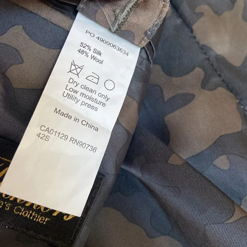 TALLIA Silk/ Wool Mens’ Blazer
